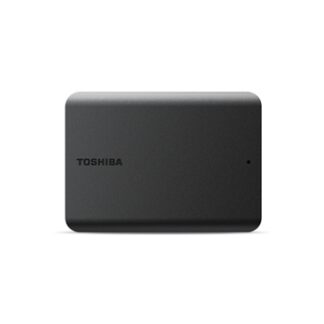 Toshiba Canvio Basics 2022 - Disco duro - 4TB - externo - 2.5" - USB 3.2 Gen1 - 5 Gbit/s - negro
