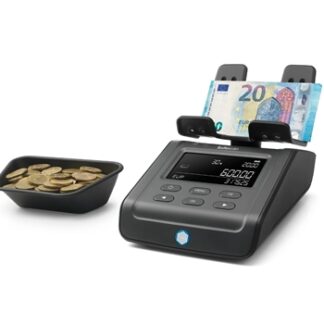 Safescan 6165 - Balanza contadora de dinero para monedas y billetes, con puerto de actualizaciones