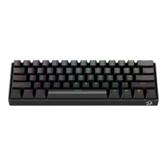 Redragon - DRAGONBORN REACONDICIONADO Teclado Mecánico Gaming Switch Marrón RGB Negro - Layout USA REACONDICIONADO