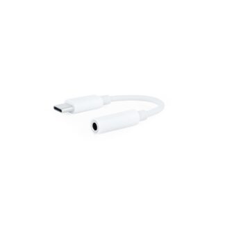 CABLE ADAPTADOR DE USB-C A JACK 3.5, BLANCO