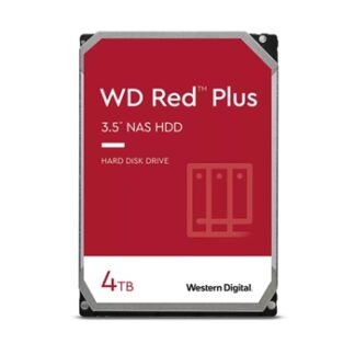 WD Red Plus NAS WD40EFPX - Disco duro - 4TB - interno - 3.5" - SATA 6GB/s - búfer: 256 MB - 5400 rpm