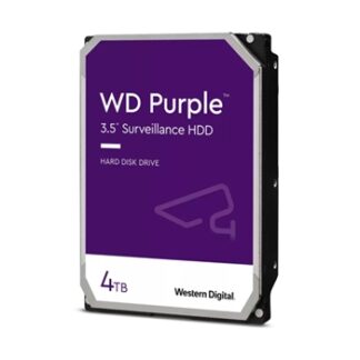 WD Purple WD43PURZ - Disco duro - 4TB - interno - 3.5" - SATA-600 - búfer: 256 MB - 5400 rpm