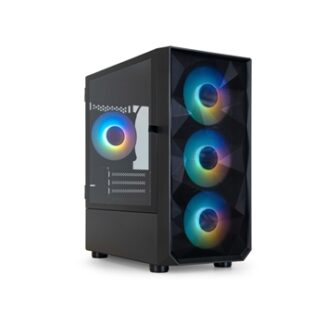 CAJA MINITORRE GAMING TQGCC901-B "SEIZURE" NEGRA
