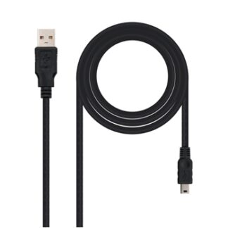 CABLE USB 2.0, TIPO A/M-MINI USB 5PIN/M, 1.0 M