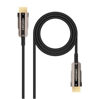 CABLE HDMI V2.0 AOC 4K@60HZ 18Gbps NEGRO 20 M