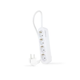 REGLETA 4 TOMAS, 1.4 M BLANCA