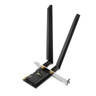 TPLink Archer TXE72E - PCIe - Wireless AXE5400 - Wifi 6E - Triple banda - 802.11AX - 2 antenas - Bluetooth 5.3