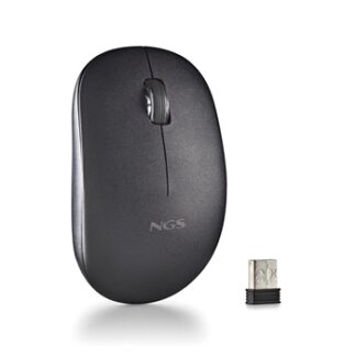 NGS - Ratón Inalámbrico Fog Pro Negro - Hasta 1000 DPI