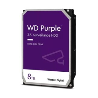 WD Purple WD85PURZ - Disco duro - 8TB - interno - 3.5" - SATA-600 - búfer: 256 MB - 5400 RPM