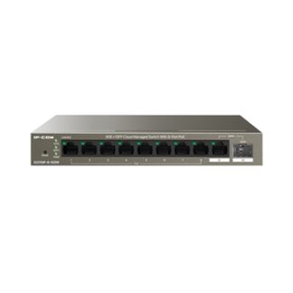 IP-COM G2210P-8-102W - Switch 9 puertos Gigabit 10/100/1000 + 1 puerto SFP- 8 puertos PoE - Metálico - Gestionable - Cloud - ProFi App - Reseteo PoE remoto