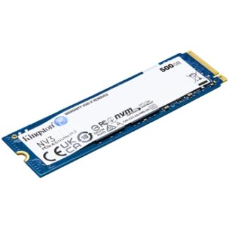 Kingston NV3 - unidad en estado sólido - 500GB - PCIe Gen4 - 5000 Mbps / 3000 Mbps