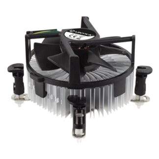 Ventilador Con Disipador Para Cpu Unyka Uk532002 Base De aluminio Ventilador 90mm 7 Aspas Multi Socket