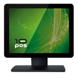 Pantalla 10POS TFT Táctil Flat Capacitiva 15 USB Negro - VGA & HDMI - VESA 75 & 100
