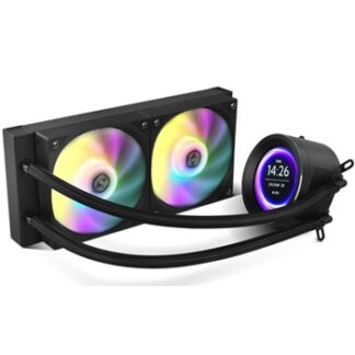 NOX REFRIGERACION LIQUIDA CON LCD KIT RL 240 LCD NEGRO