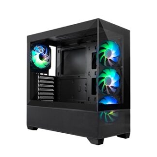 COOLBOX CHASIS ATX GA250 CRISTAL 4XVENT.ARGB