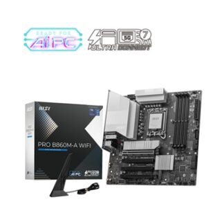 MSI Placa Base PRO B860M-A WIFI mATX DDR5 1851