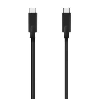 Cable USB 3.2 Tipo-C Aisens A107-0707 5GBPS 3A 60W/ USB Tipo-C Macho - USB Tipo-C Macho/ Hasta 60W/ 625Mbps/ 5m/ Negro