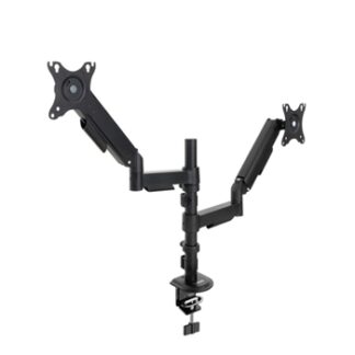 SOPORTE MESA PANT. GIRA INCLI 2 BRAZOS 17-32 NEGRO