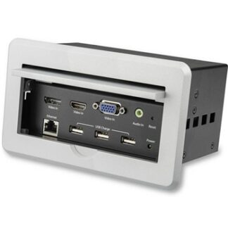 Startech Caja de Interconexión | con Entradas HDMI®, VGA y DisplayPort | con Salida HDMI