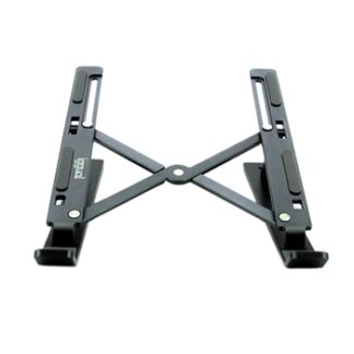 iggual Soporte elevador plegable portátil 17 gris