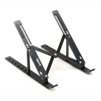 iggual Soporte elevador plegable portátil 17 negro
