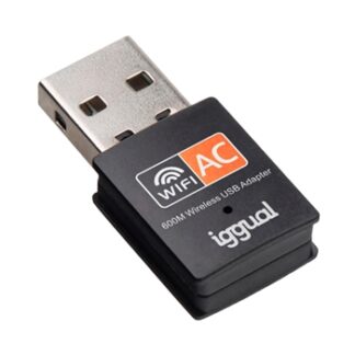 iggual Adaptador USB Wifi 600 Mbps dual 2.4G/5G