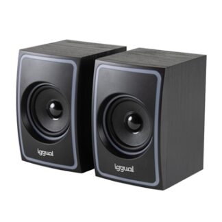 iggual Altavoces 2.0 10W mini-jack + USB Bluetooth