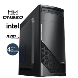 HM System Corus - Torre ATX - Ultra Gen2 - Intel Ultra 7 265 - 16GB DDR5 - 512GB SSD M.2 NVMe - USB-C - 4 años garantía - 30 días DOA