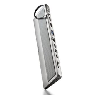 NGS Adaptador Multipuerto Tipo USB-C 12 en 1 - WIN/MAC-HDMI-VGA-LAN-SD/TF- LAN - PD 100W CHARGE - 3xUSB3.0