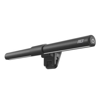 ACT - Barra LED ajustable con clip para ordenador portátil, alimentada por USB