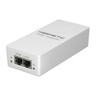 Keenetic PoE Adapter - Adapter Adapter - 2xRJ45 1Gbps (1xPoE) - 802.3af/at