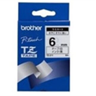 BROTHER CINTA ROTULADORA LAMINADA NEGRO/BLANCO 8M 6MM PT-/1950VP T1