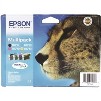 EPSON CARTUCHO RAINBOW PACK 23,9ML REACONDICIONADO S/20/21 D/78/92/120 SX/105/115/205/215/218/405/415/515W/600FW/610FW (T0715)