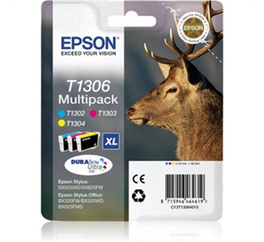 EPSON CARTUCHO TRICOLOR STYLUS/SX525WD/SX620FW OFFICE B/42WD/525WD/625FWD/925FWD BX/320FW