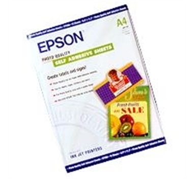 EPSON PAPEL INKJET AUTOADHESIVE A4 167GR 10 HOJAS