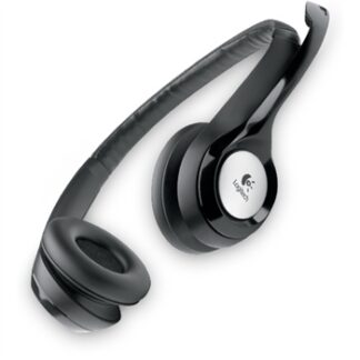 Logitech Stereo Headset H390 - Casco con auriculares ( audífono )