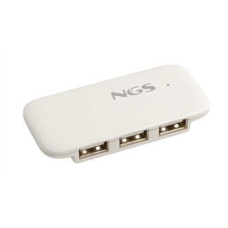 NGS IHUB4 - Hub de 4 puertos USB 2.0 - Blanco