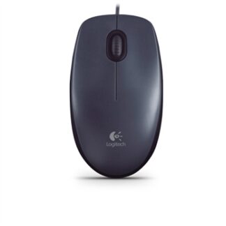 Logitech Mouse M90 - Ratón - óptico - cableado - USB