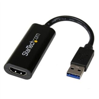 StarTech.com Adaptador Gráfico Conversor USB 3.0 a HDMI® - Cable Convertidor Compacto de Vídeo - 1920 x 1200 - HDMI - 1 x Salidas HDMI - PC