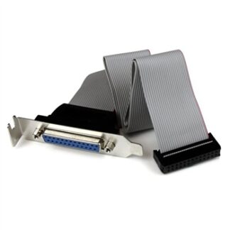 StarTech.com Bracket Paralelo DB25 - Cable interno 40cm - Perfil bajo