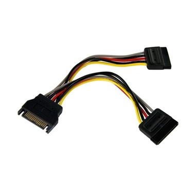 Startech.com PYO2SATA - Bifurcador SATA en "Y" - 2 x Hembra 1 x Macho