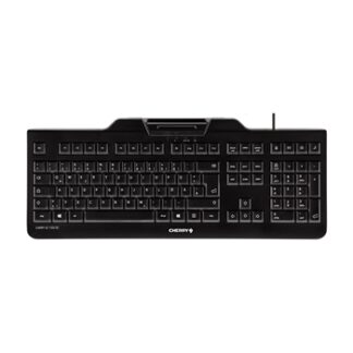 CHERRY KC 1000 SC - Teclado - USB - España - Lector de tarjetas inteligente (DNI) - negro