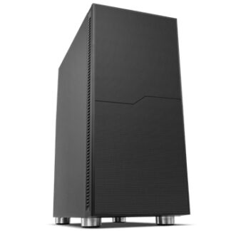 Torre ATX NOX Hummer Void Silent Optimized - Bahías 2 x 3.5" / 2 x 2.5" - Paneles para cancelar ruido - Aislamiento de fuente y discos