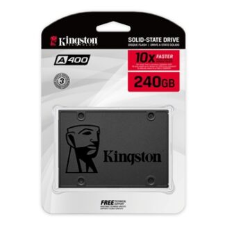 Kingston SSDNow A400 - unidad en estado sólido - 240 GB - SATA 6Gb/s - 2.5"