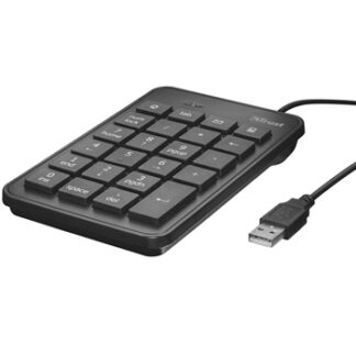 Trust - Teclado númerico Xalas - 23 Teclas - 5 Multimedia - USB
