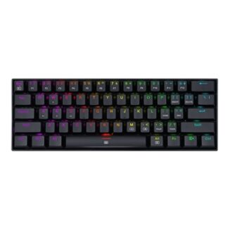 Redragon - DRAGONBORN Teclado Mecánico Gaming Switch Marrón RGB Negro - Layout USA