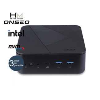 HM Liten Acer - Mini - Montable detrás de monitor- Intel Core i3-1315U - 16GB - 512GB M.2 - Wifi - USB-C - HDMI - 3 años garantía - 30 días DOA
