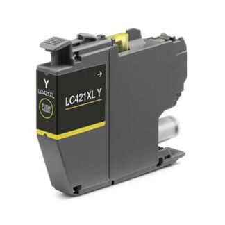 Brother cartucho compatible LC421XLY amarillo DCP-J1050DW/J1140DW - MFC-J1010DW