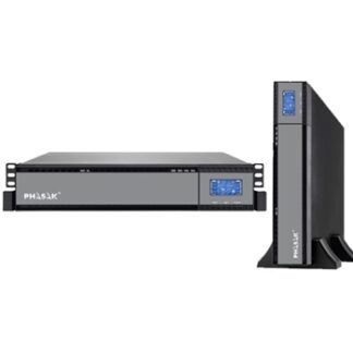 SAI Online Phasak Rack 1500 VA Online LCD/ 1500VA-1350W/ 4 Salidas/ Formato Rack