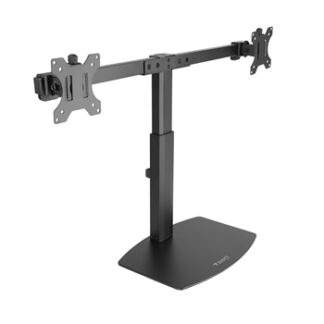 Tooq - Soporte de mesa para dos pantallas 17" - 27" DB1727TN-B